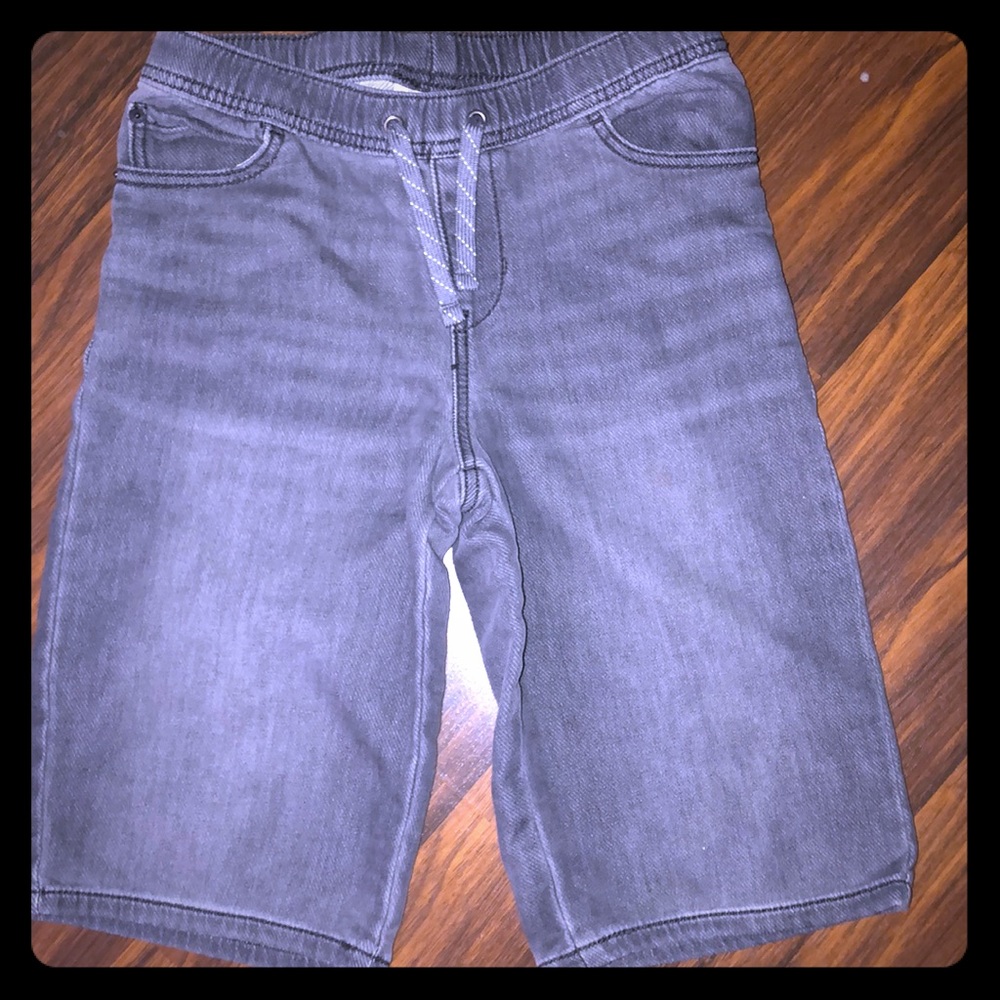 Denim gray shorts